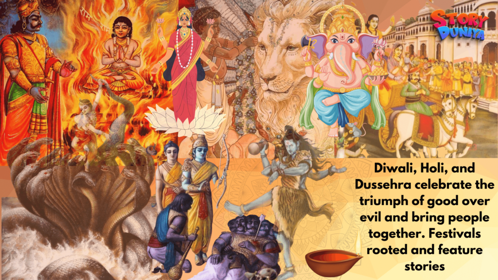 Festivals of Ram, Ravana Lord Krishna and Goddess